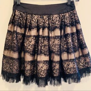 Forever 21 Mini Lace Skirt